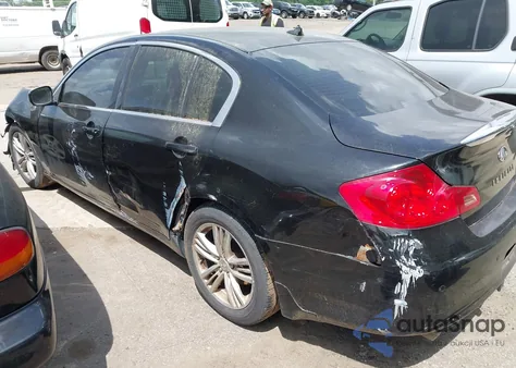 2012 Infiniti G37 Journey from USA, damaged, VIN JN1CV6AP6CM936220